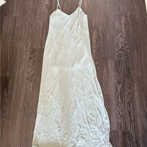 Show me your Mumu sage green bridesmaid dress xs